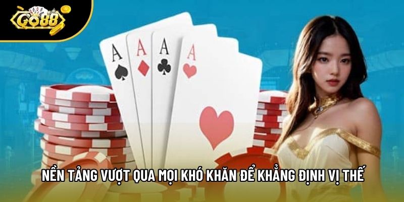 Nền tảng vượt qua mọi khó khăn để khẳng định vị thế Nền tảng vượt qua mọi khó khăn để khẳng định vị thế