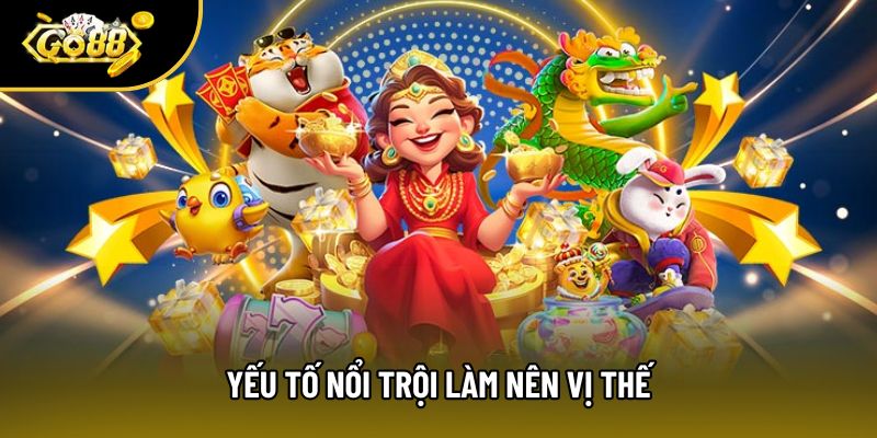 Yếu tố nổi trội làm nên vị thế