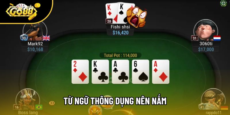 Từ ngữ thông dụng nên nắm